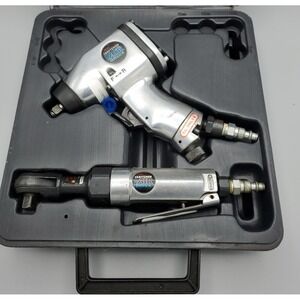 Craftsman Air Drive Pneumatic 3/8" Impact Wrench & Ratchet in Case 875.18846-431